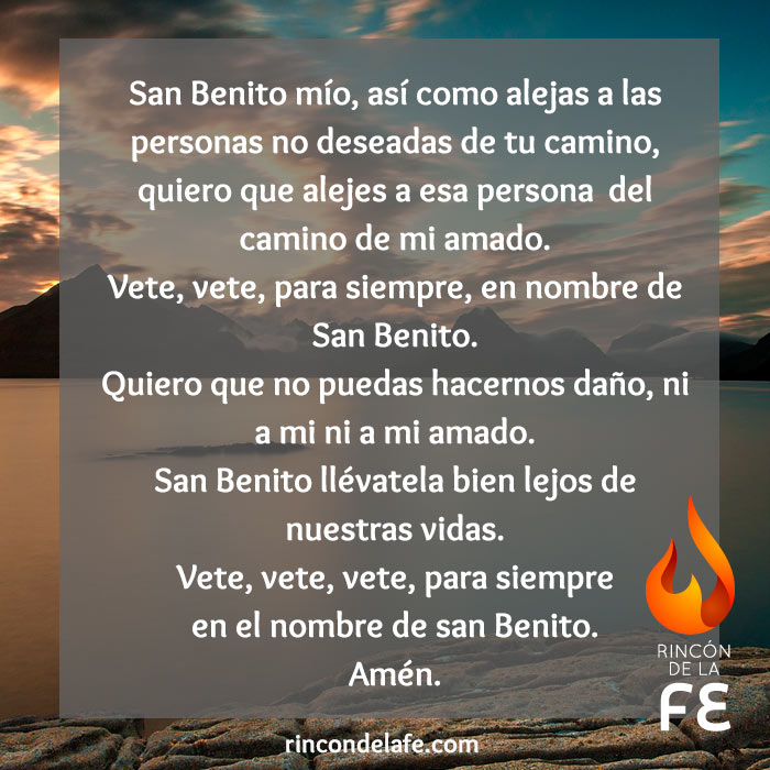 Oracion A San Benito Para Separar Oraciones A San Benito