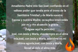 Imagen y oración a San José para pedir un favor